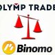 Pilih Olymp Trade atau Binomo