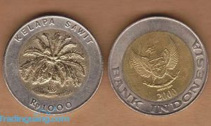 Uang Koin Rp 1.000 Kelapa Sawit Dijual Ratusan Juta