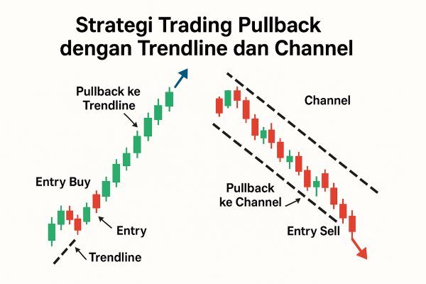 Panduan Menjalankan Strategi Trading Pullback dengan Trendline dan Channel