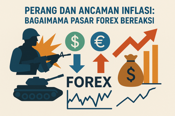 Perang dan Ancaman Inflasi: Bagaimana Pasar Forex Bereaksi?