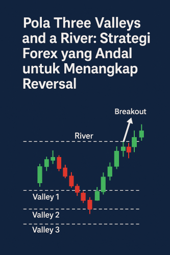 Pola Three Valleys and a River: Strategi Forex yang Andal untuk Menangkap Reversal
