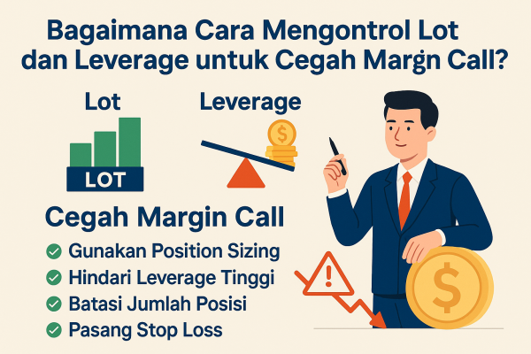 Bagaimana Cara Mengontrol Lot dan Leverage untuk Cegah Margin Call?