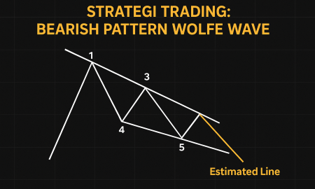 Strategi Trading: Pola Bearish Pattern Wolfe Wave