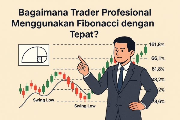 Bagaimana Trader Profesional Menggunakan Indikator Fibonacci dengan Tepat?