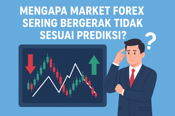 Mengapa Market Forex Sering Bergerak Tidak Sesuai Prediksi?