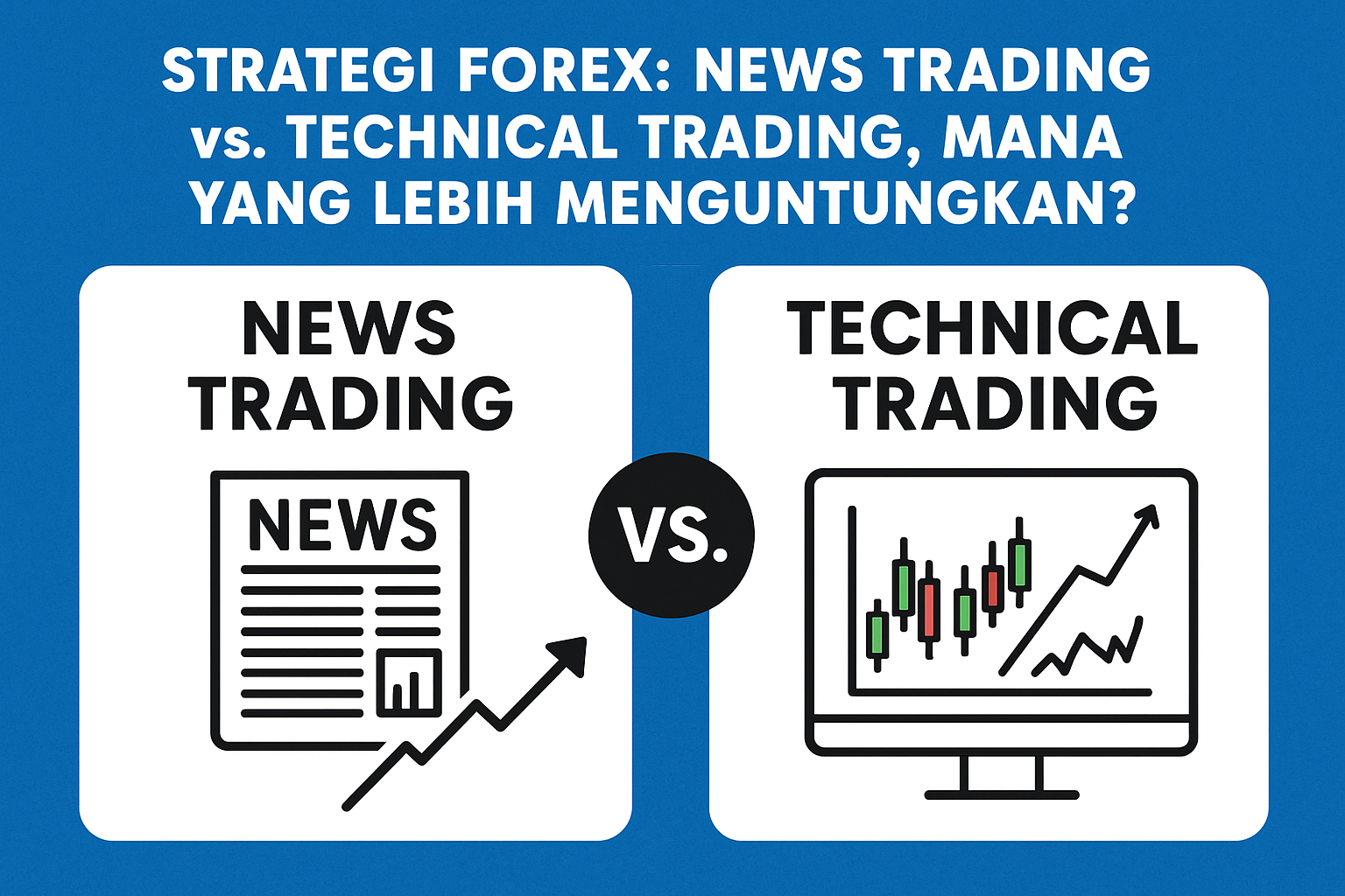 Strategi Forex: News Trading vs. Technical Trading, Mana yang Lebih Menguntungkan?