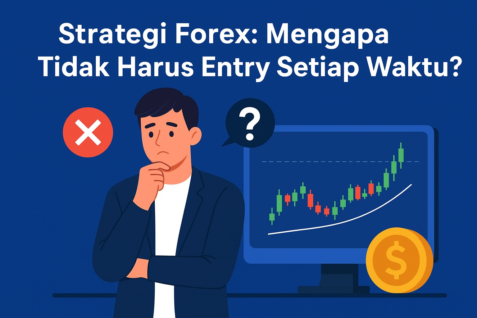 Strategi Forex: Mengapa Tidak Harus Entry Setiap Waktu?