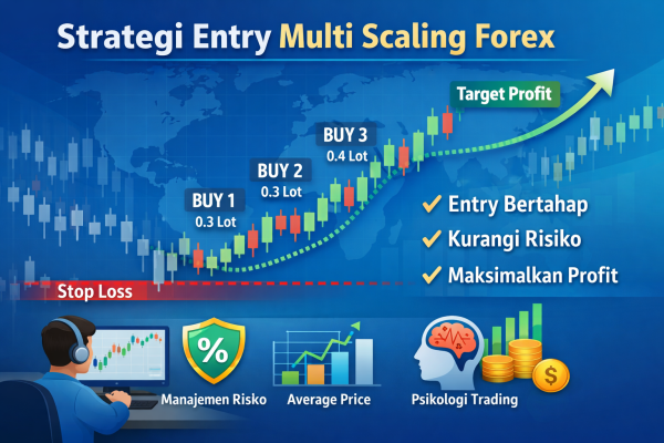 Membuat Strategi Entry Multi Scaling Forex untuk Memaksimalkan Profit