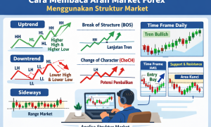 Bagaimana Cara Membaca Arah Market Forex Menggunakan Struktur Market?