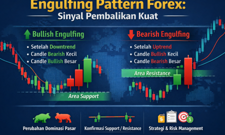 Candlestick Forex: Bagaimana Engulfing Pattern Menjadi Sinyal Pembalikan yang Kuat?