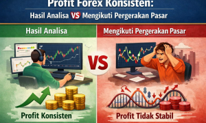 Profit Forex Konsisten: Hasil Analisa VS Mengikuti Pergerakan Pasar