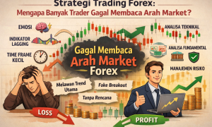Strategi Trading Forex: Mengapa Banyak Trader Gagal Membaca Arah Market Forex?