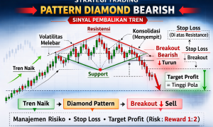 Memahami Strategi Trading Pattern Diamond Bearish Forex
