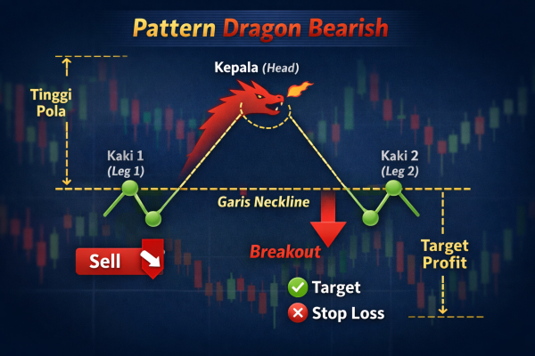 Strategi Pattern Dragon Bearish dalam Trading Forex