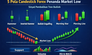 5 Pola Candlestick Forex Penanda Market Low