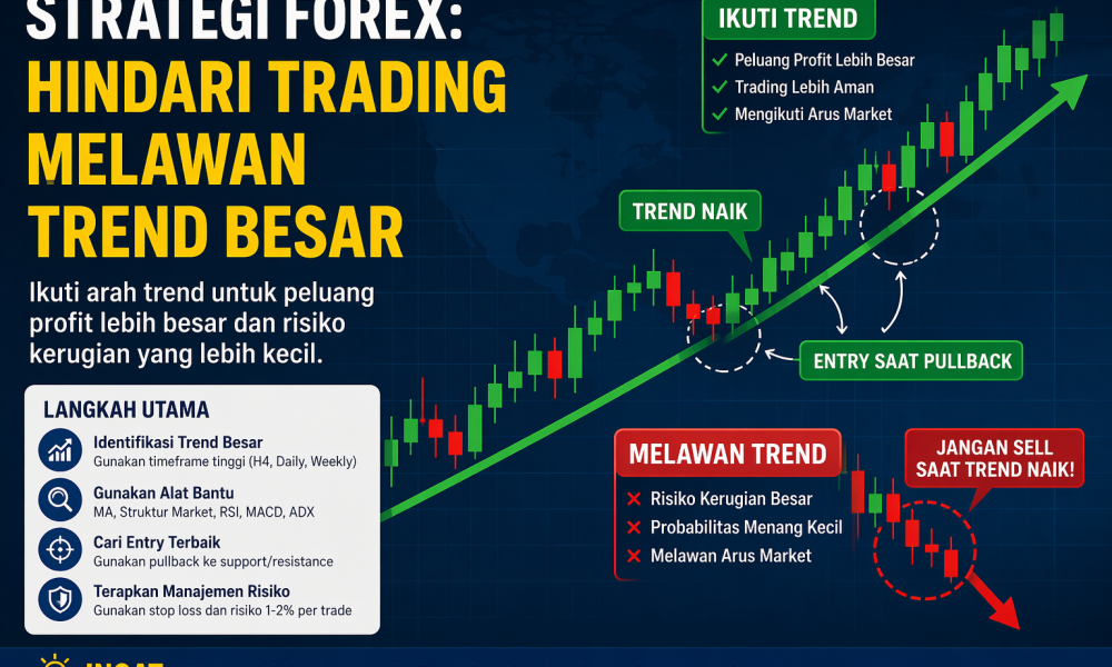 Strategi Forex: Cara Menghindari Trading Melawan Arus Trend Besar