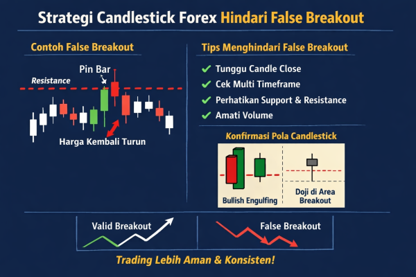 Strategi Trading: Membaca Pola Candlestick Forex Untuk Menghindari False Breakout
