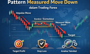 Menerapkan Strategi Pattern Measured Move Down dalam Trading Forex