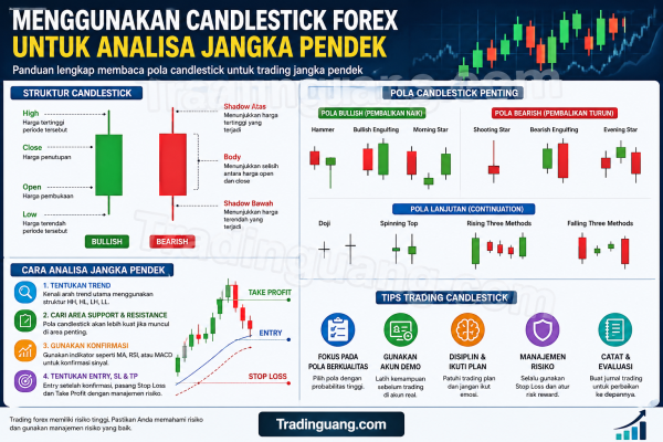 Menggunakan Candlestick Forex untuk Analisa Jangka Pendek