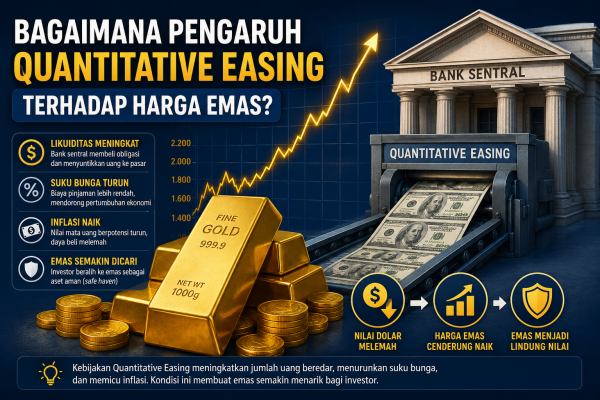Bagaimana Pengaruh Quantitative Easing terhadap Harga Emas?