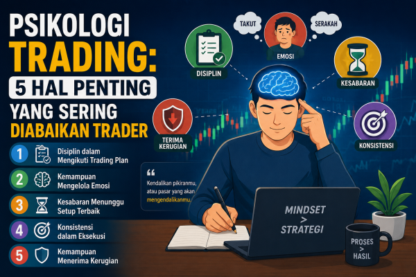 Psikologi Trading: 5 Hal Penting yang Justru Sering Diabaikan Trader