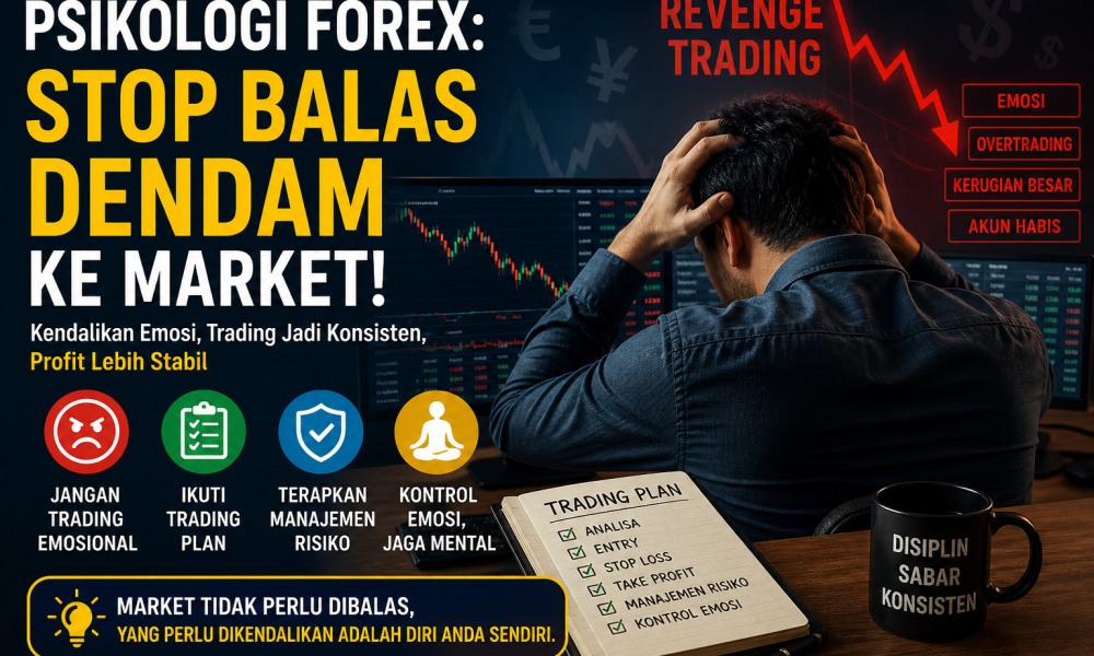 Psikologi Forex: Stop Balas Dendam ke Market (Revenge Trading)!