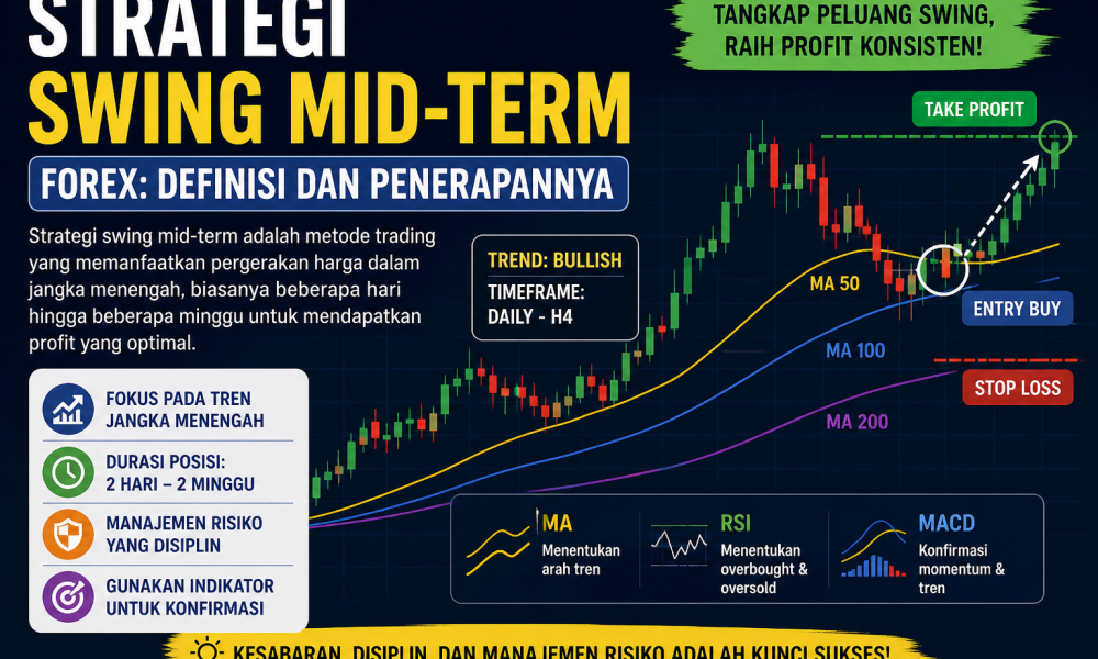 Strategi Swing Mid-Term Forex: Definisi dan Penerapannya