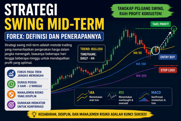 Strategi Swing Mid-Term Forex: Definisi dan Penerapannya