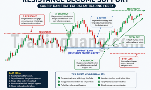 Memahami Resistance Become Support dalam Trading Forex