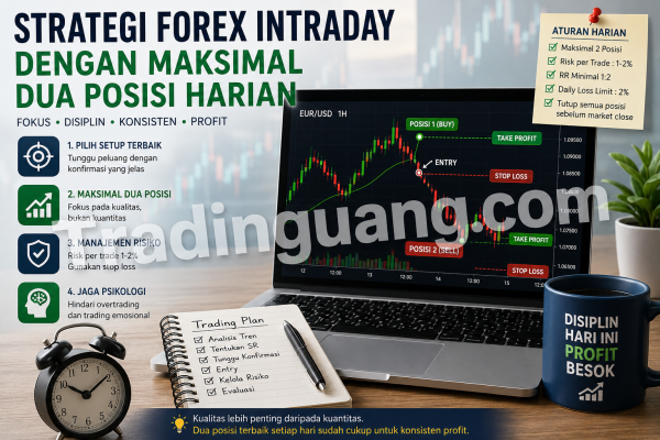 Strategi Forex Intraday dengan Maksimal Dua Posisi Harian