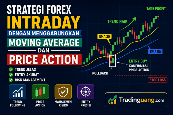 Strategi Forex Intraday dengan Menggabungkan Moving Average dan Price Action