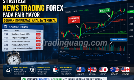 Strategi News Trading Forex Pada Pair Mayor dengan Konfirmasi Analisa Teknikal
