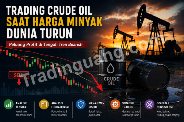 Trading Crude Oil saat Harga Minyak Dunia Turun