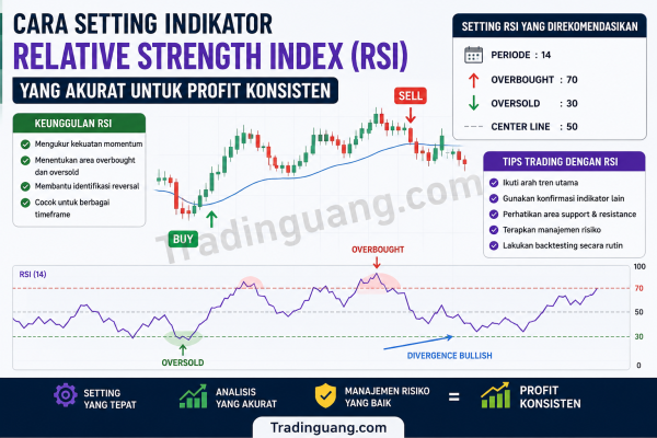 Cara Setting Indikator Relative Strength Index yang Akurat untuk Profit yang Konsisten