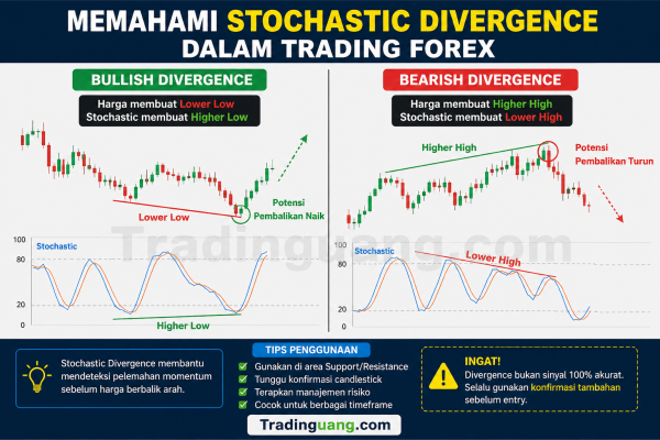 Memahami Stochastic Divergence dalam Trading Forex