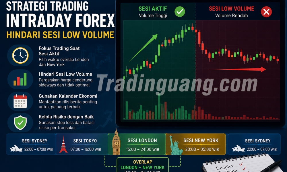 Strategi Trading Intraday untuk Hindari Sesi Low Volume