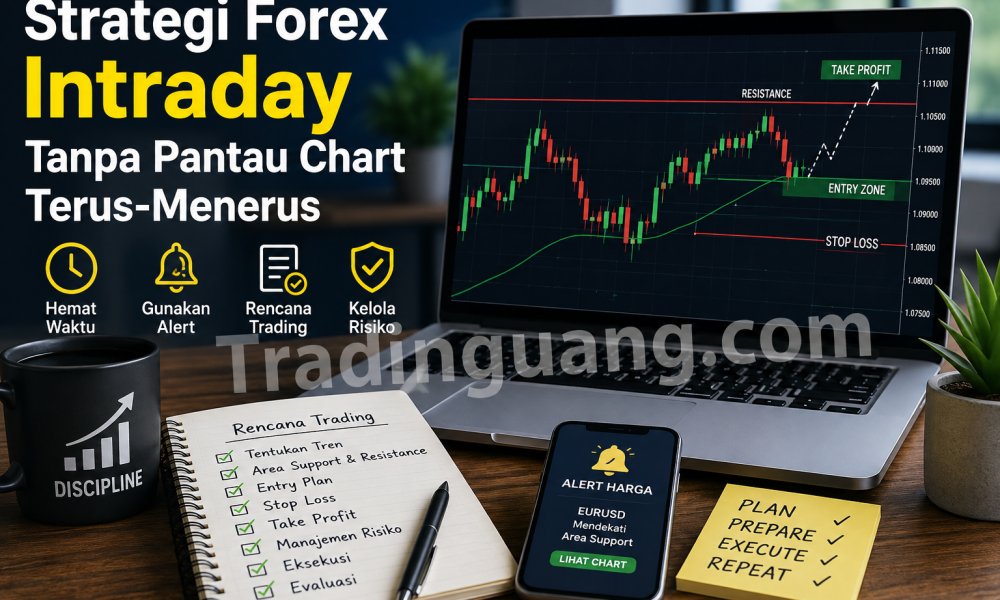 Strategi Forex Intraday Tanpa Pantau Chart Terus-Menerus
