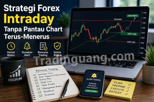 Strategi Forex Intraday Tanpa Pantau Chart Terus-Menerus