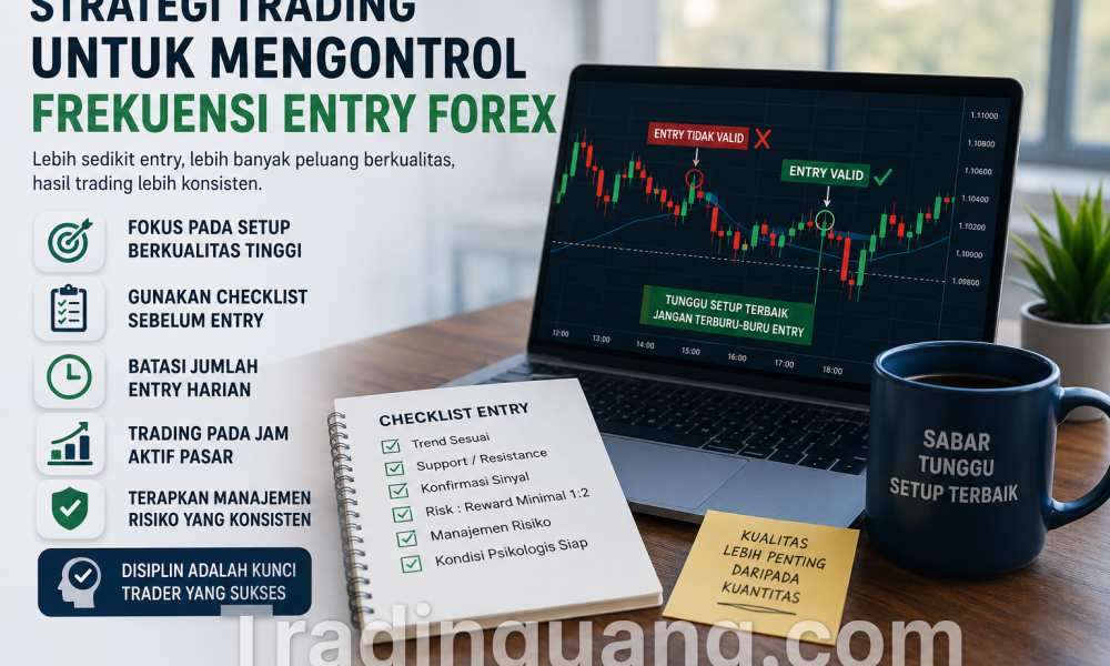 Strategi Trading untuk Mengontrol Frekuensi Entry Forex Harian