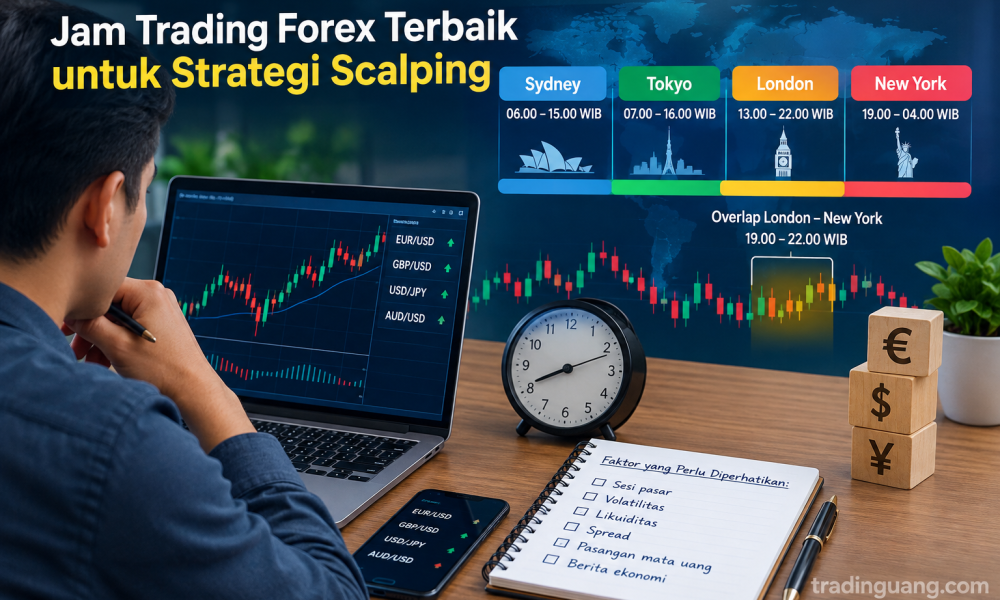 Menentukan Jam Trading Forex Terbaik untuk Strategi Scalping