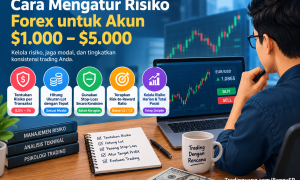 Cara Mengatur Manejemen Risiko Forex untuk Akun Menengah $1.000-$5.000