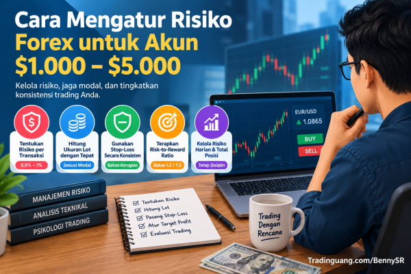 Cara Mengatur Manejemen Risiko Forex untuk Akun Menengah $1.000-$5.000