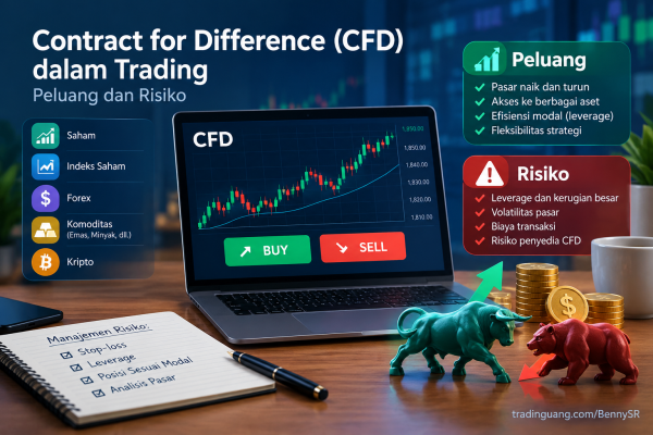 Contract for Difference dalam Trading: Definisi, Peluang dan Risiko