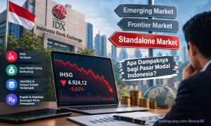 Dampak Pasar Modal Indonesia Turun ke Standalone Market