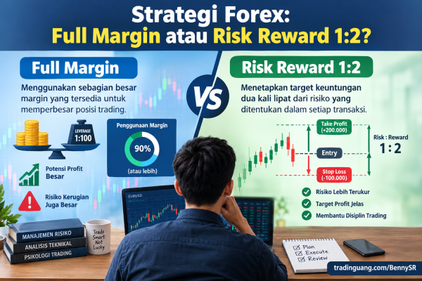 Strategi Forex: Pilih Full Margin atau Risk Reward 1:2?