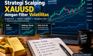 Strategi Scalping XAUUSD dengan Filter Volatilitas