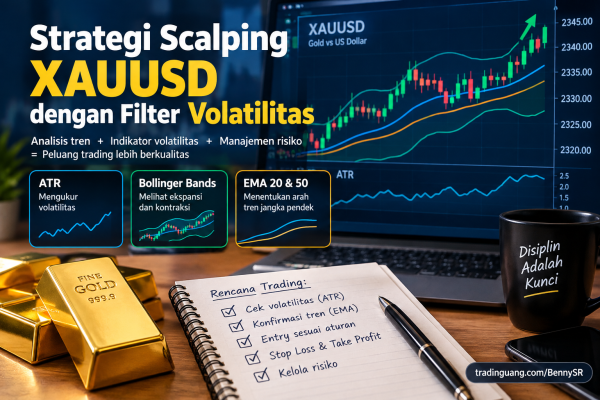 Strategi Scalping XAUUSD dengan Filter Volatilitas