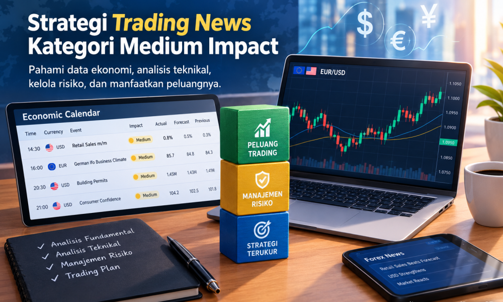 Trading News Forex: Strategi Medium Impact yang Efektif