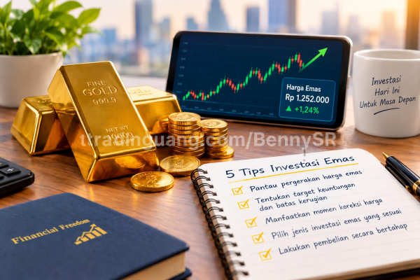 5 Tips Investasi Emas agar Untung dalam Jangka Waktu Singkat